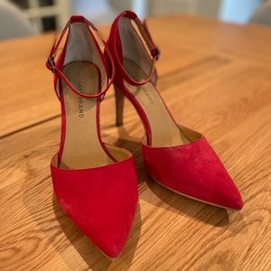 Lucky Brand Ankle Strap Pumps